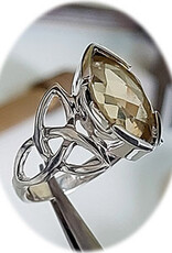 Citrine Sterling Silver Ring