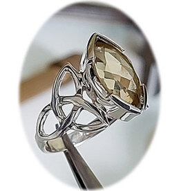 Citrine Sterling Silver Ring