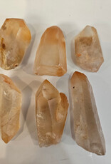 Tangerine Lemurian Quartz Point