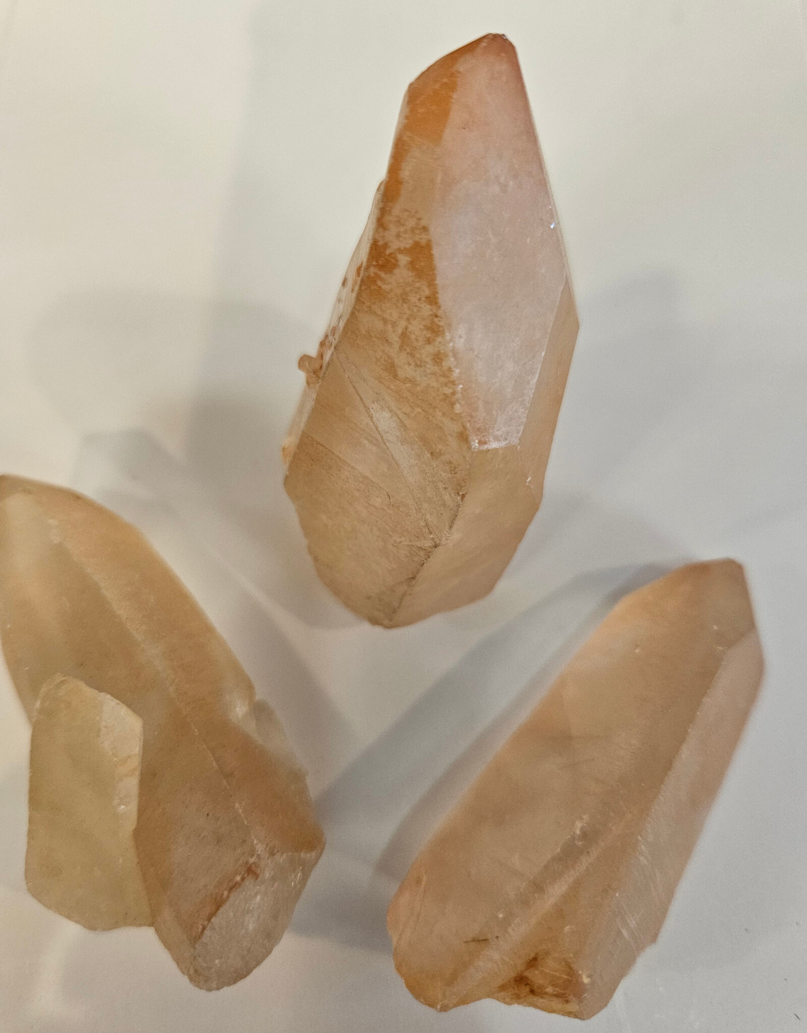 Tangerine Lemurian Quartz Point