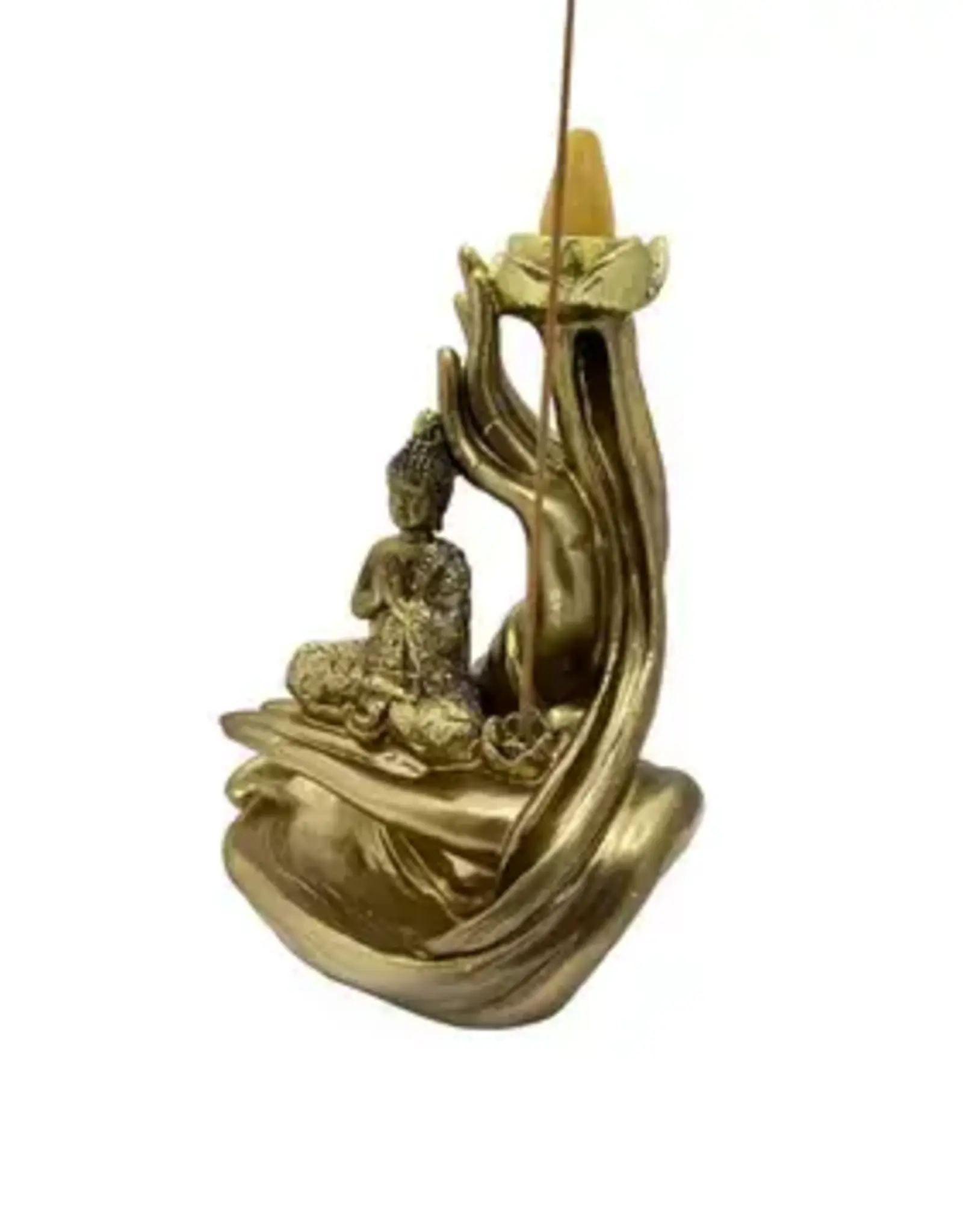 Buddha Hand w/Lotus Backflow Burner