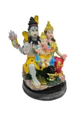 Ganesh Maa Parvati and Shiva Statue