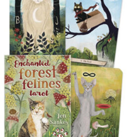 Enchanted Forest Felines Tarot Deck