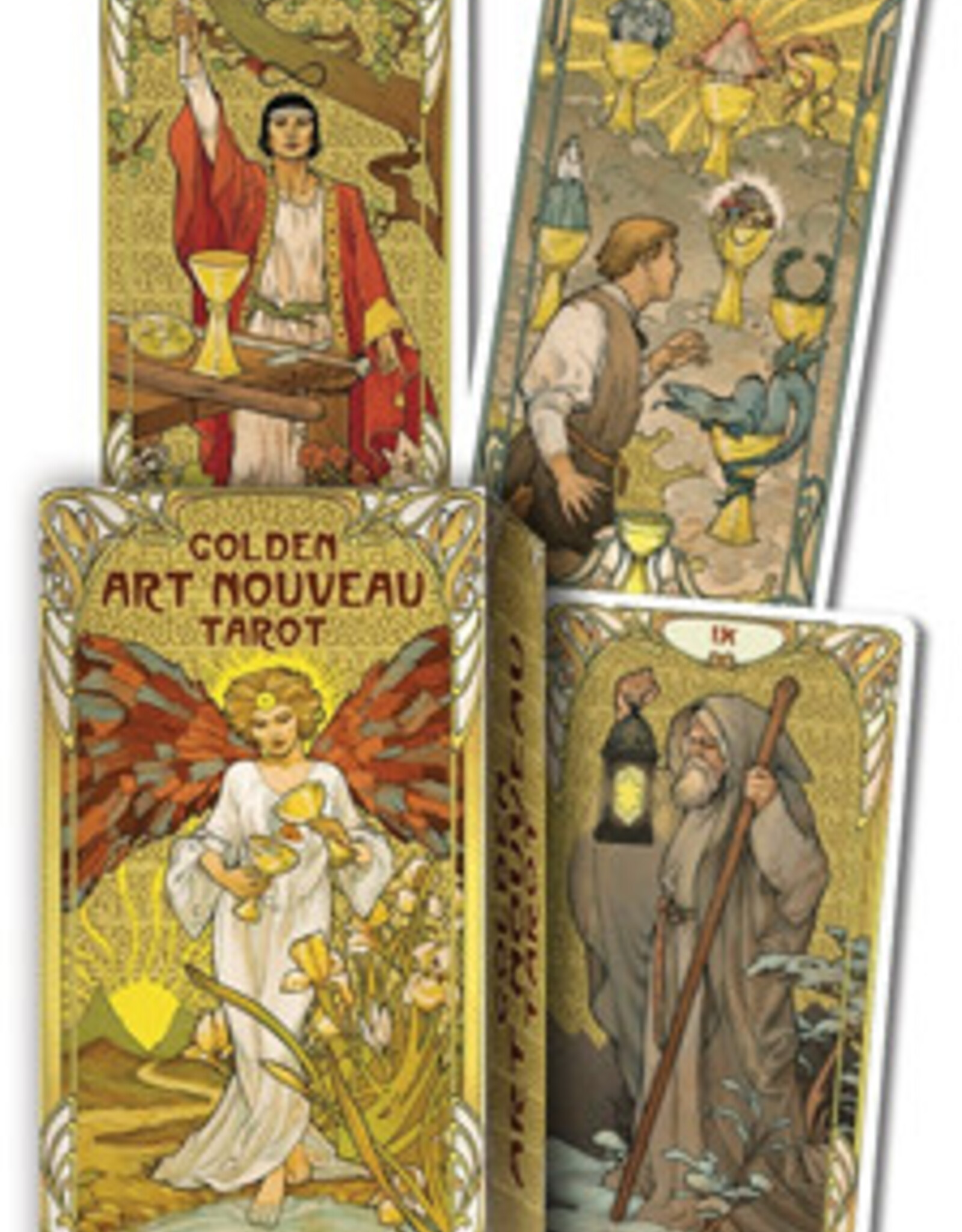 Golden Art Nouveau Tarot