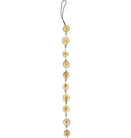 WOOD WALL HANGING STRING-PROTECTION RUNES 26″
