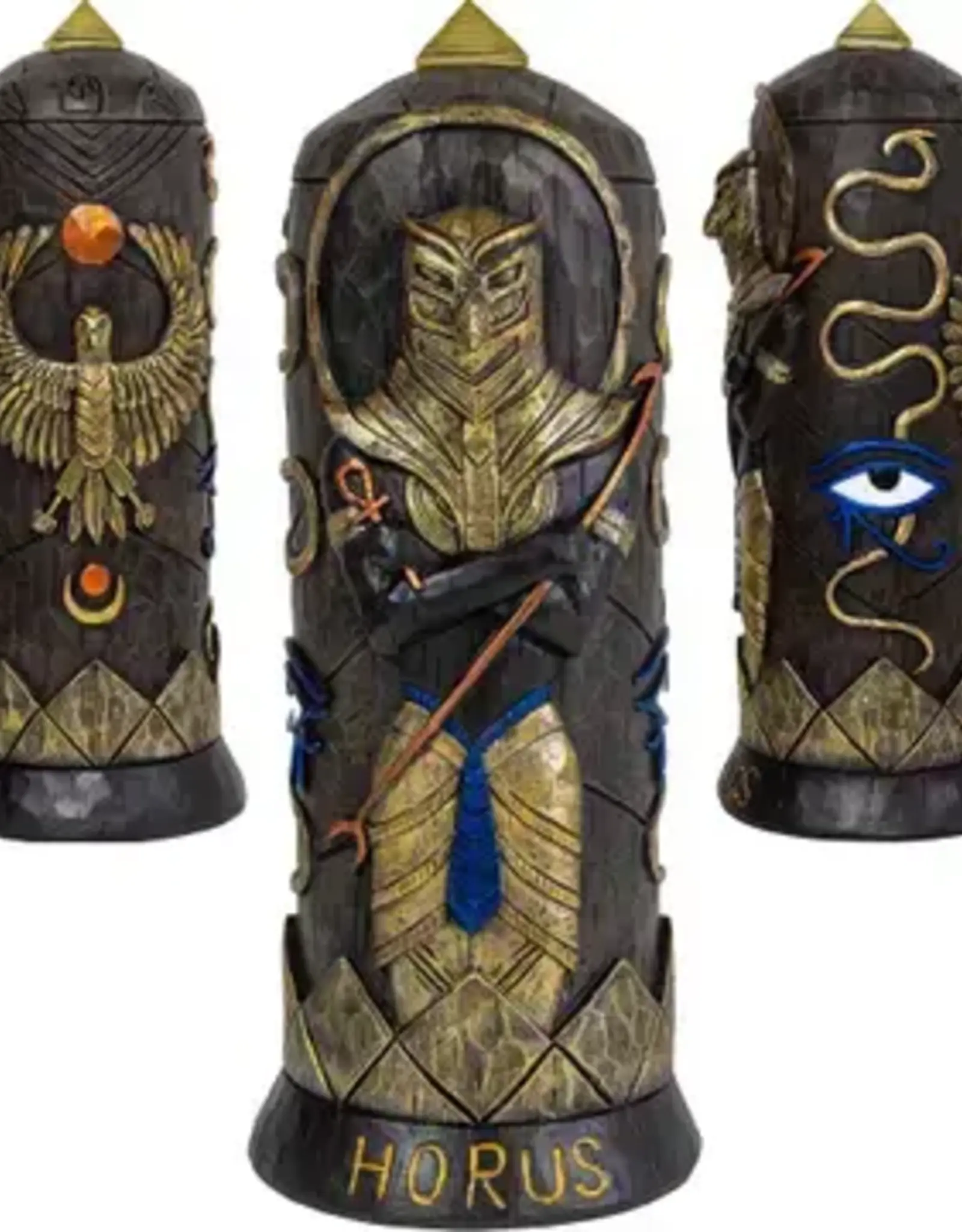 POLYRESIN STATUE W/LED - 10.5″HX4.25″DI