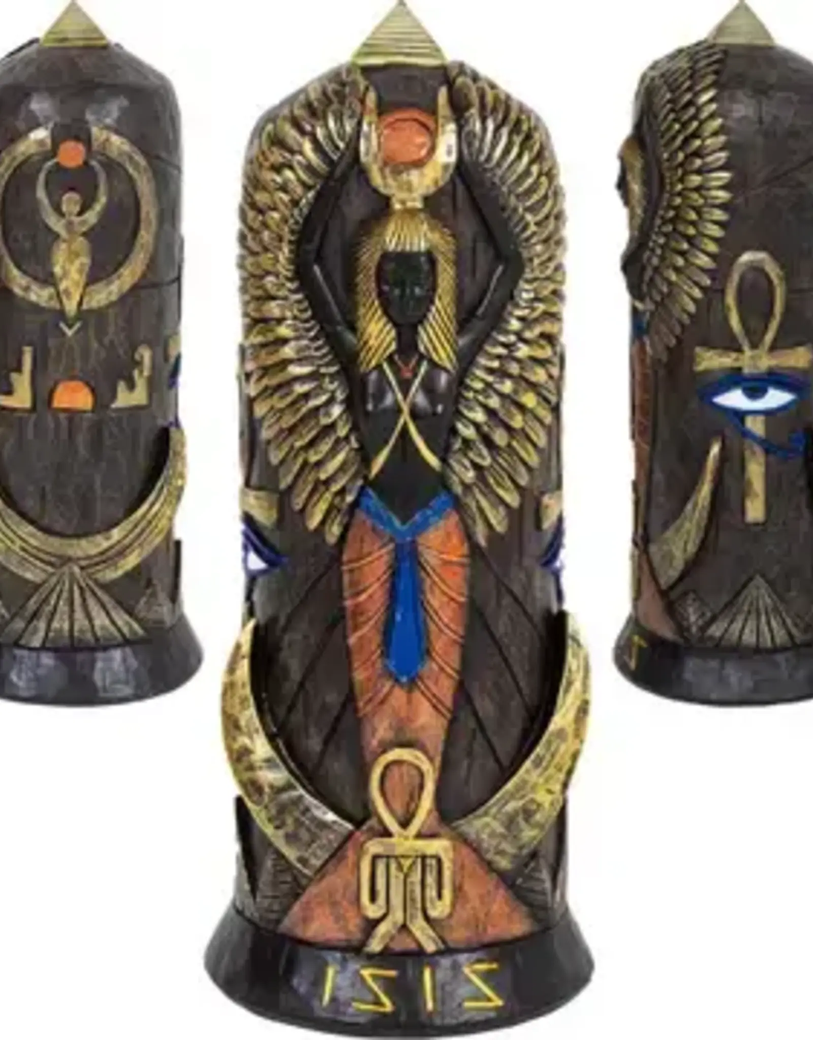 POLYRESIN STATUE W/LED - 10.5″HX4.25″DI