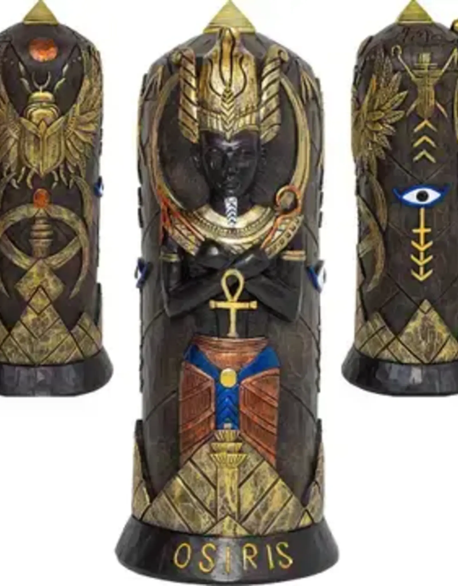 POLYRESIN STATUE W/LED - 10.5″HX4.25″DI