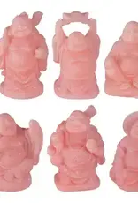 POLYRESIN BUDDHA-PINK 1″H