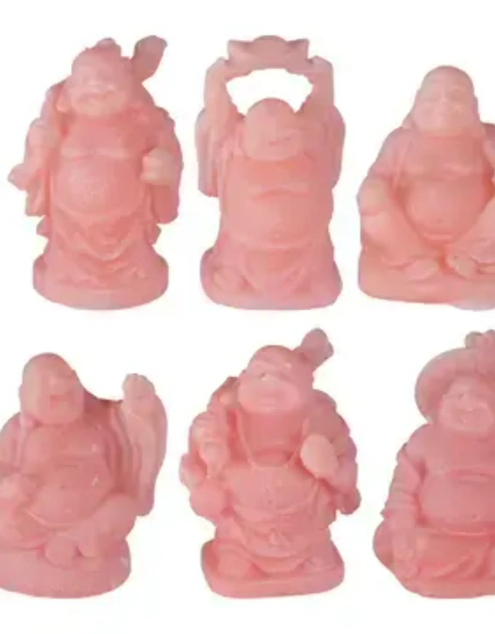 POLYRESIN BUDDHA-PINK 1″H