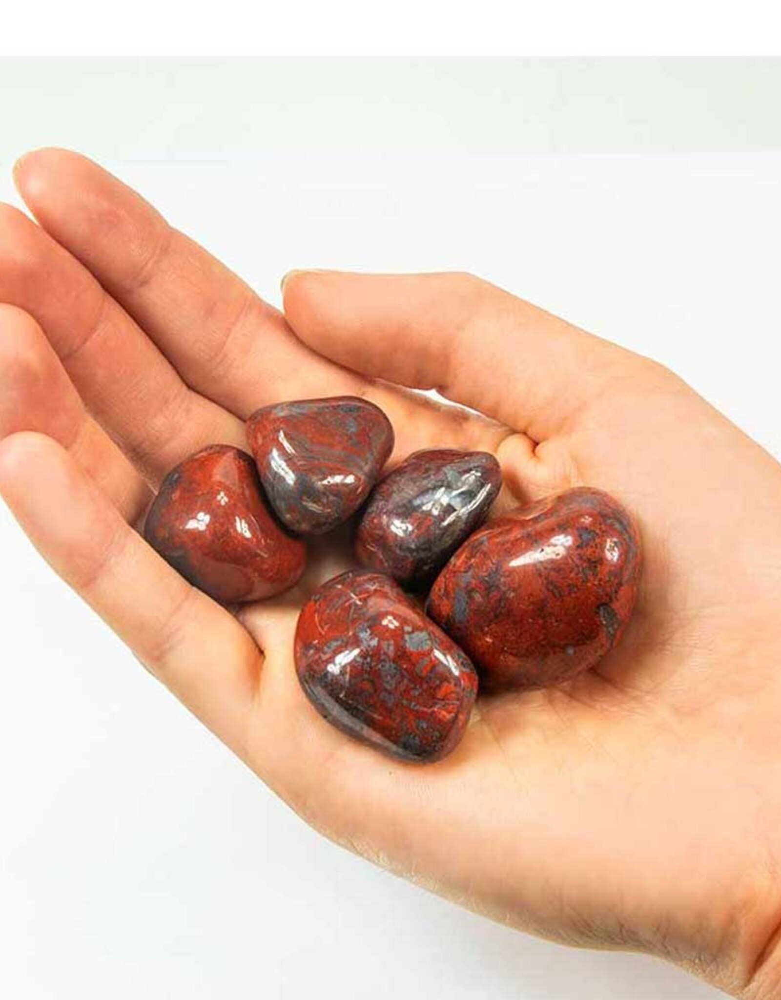 JASPILLITE TUMBLED STONE