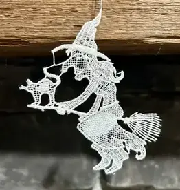 Lace Witch Window Hanging