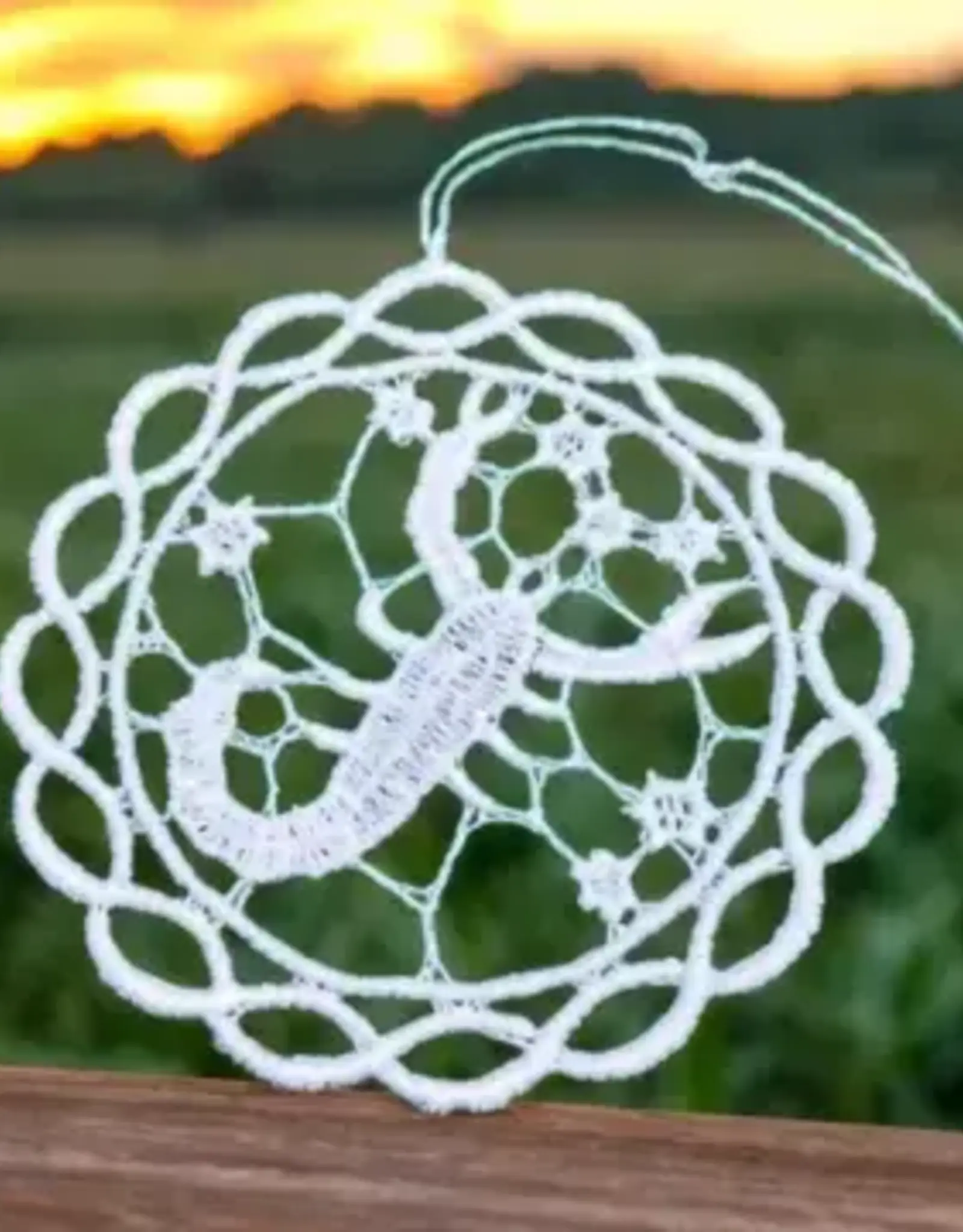 Zodiac Lace Ornament