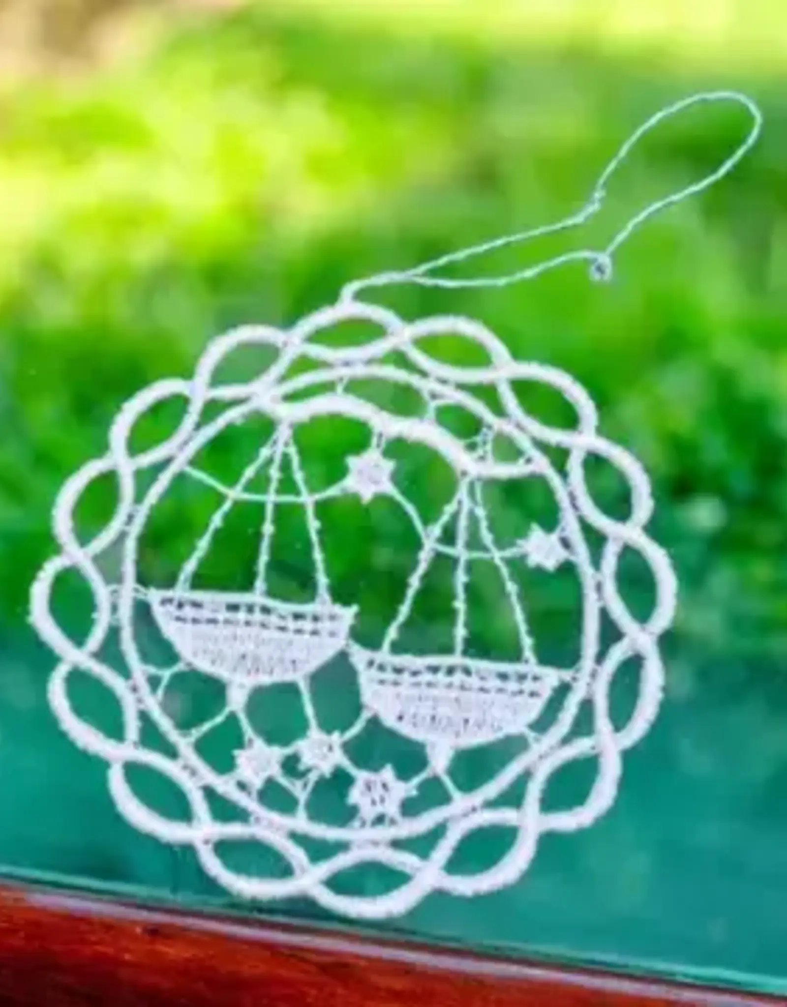 Zodiac Lace Ornament