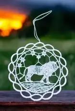 Zodiac Lace Ornament