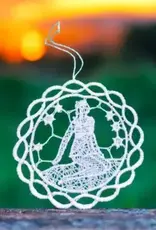 Zodiac Lace Ornament
