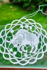 Zodiac Lace Ornament