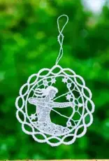Zodiac Lace Ornament