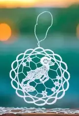 Zodiac Lace Ornament