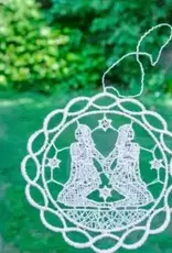 Zodiac Lace Ornament