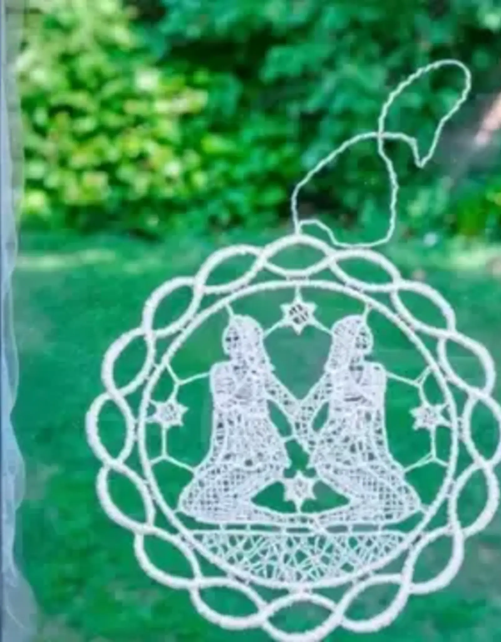 Zodiac Lace Ornament