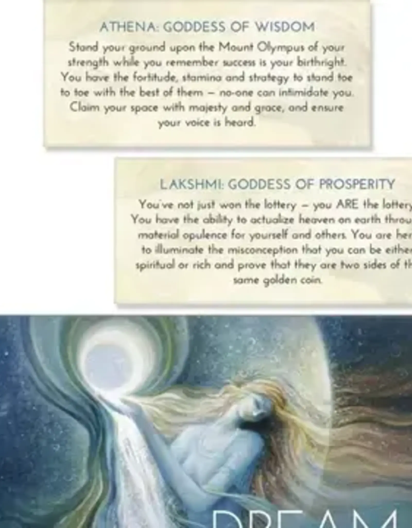 Dream Goddess Empowerment Deck
