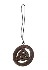 Plaque Celtic Triquetra LxWxH 3"x3"x0.40" Made in India
