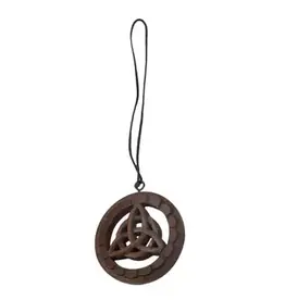 Plaque Celtic Triquetra LxWxH 3"x3"x0.40" Made in India