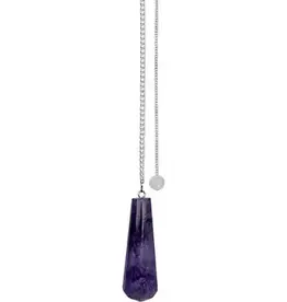 Pendulum Gemstone Faceted Tear Drop