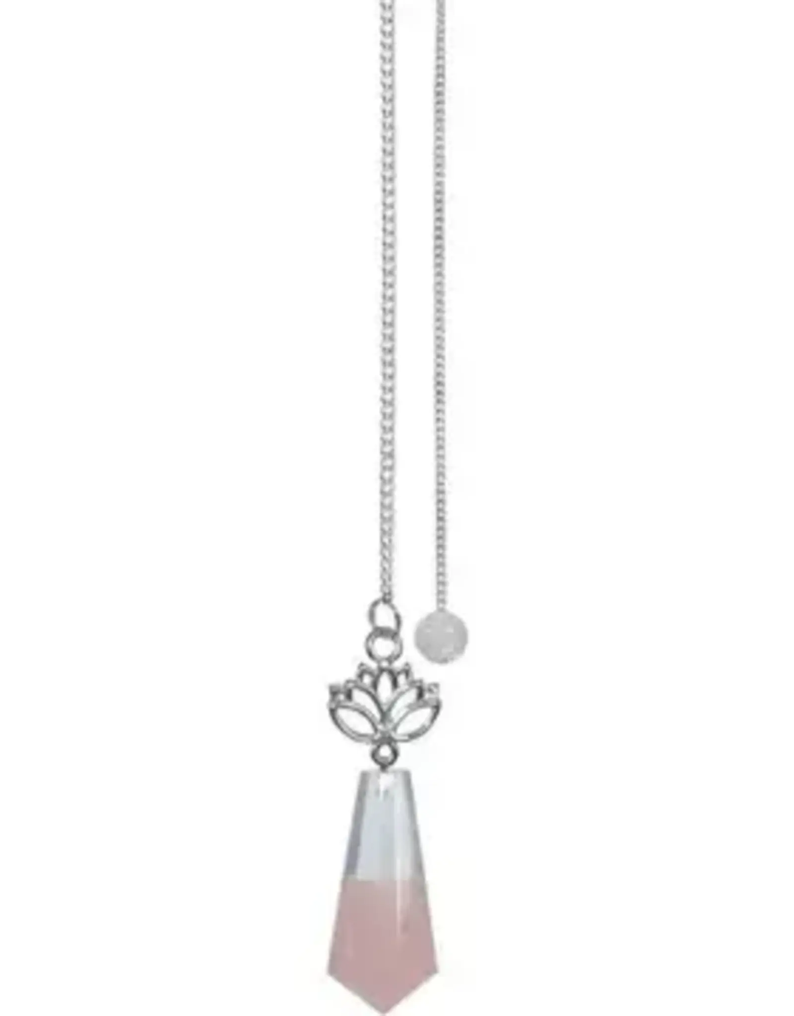 Pendulum Gemstone W/Lotus