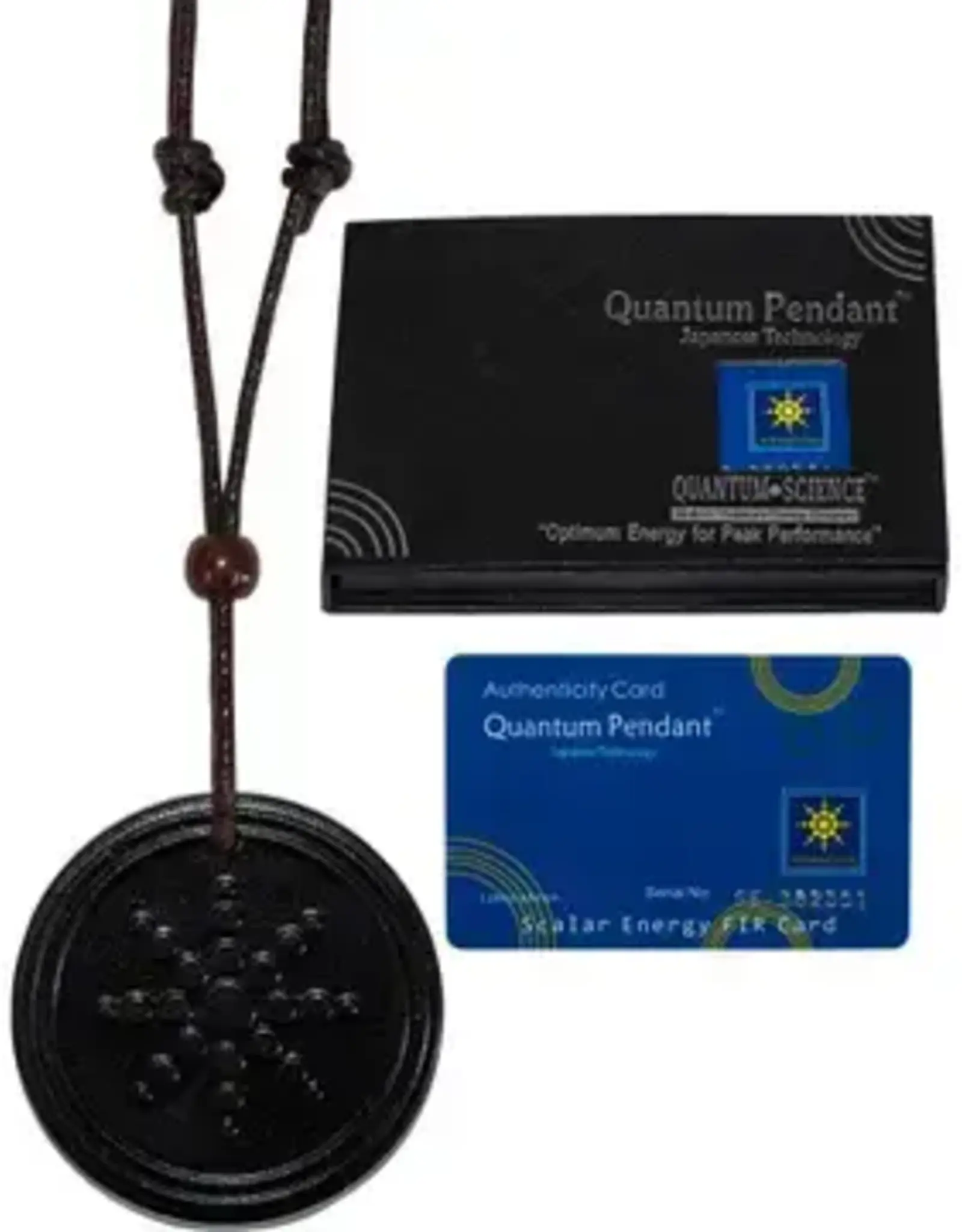 Pendant-Quantum W/Adjustable Cotton Cord