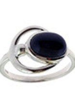Sterling Silver Goddess Blackstar Sapphire
