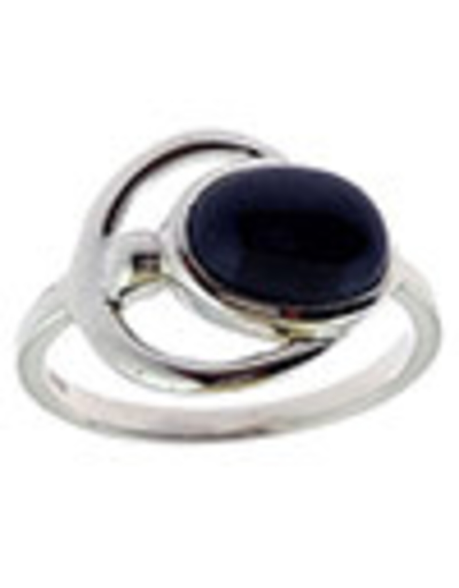 Sterling Silver Goddess Blackstar Sapphire