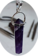 Tapered Point Sterling Silver Pendant