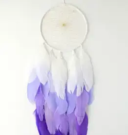 6" Ombre Dreamcatcher Purple
