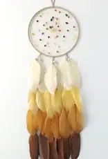 7" Gold & Brown Ombre Dreamcatcher