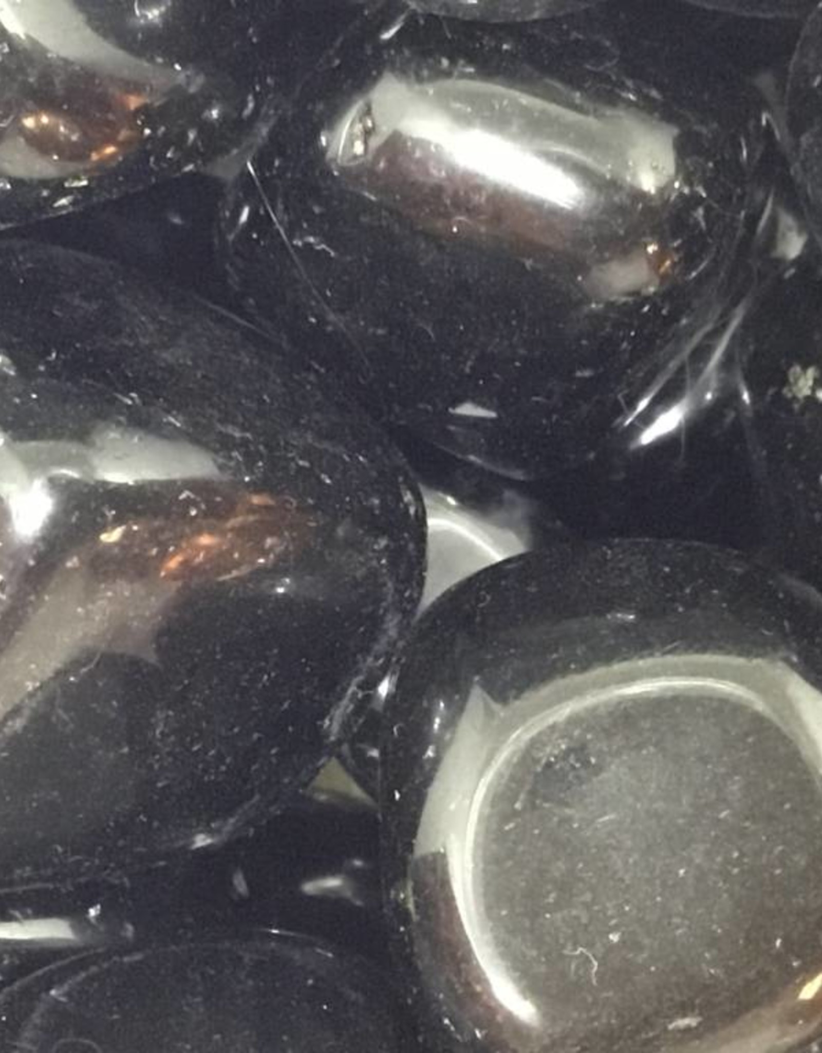 Black Obsidian tumbled stone (volcanic glass) SoulStar Metaphysics