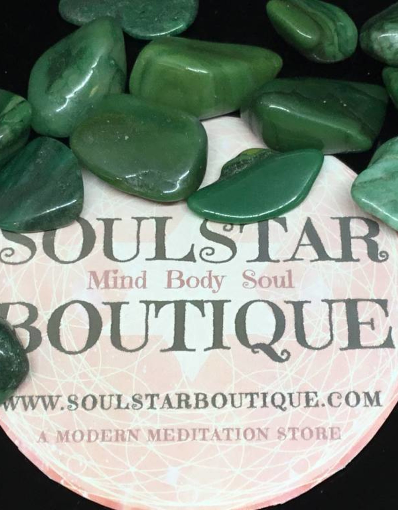 South African Jade Tumbled Stone
