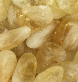 Citrine Tumbled Stone (Heat Treated Amethyst)