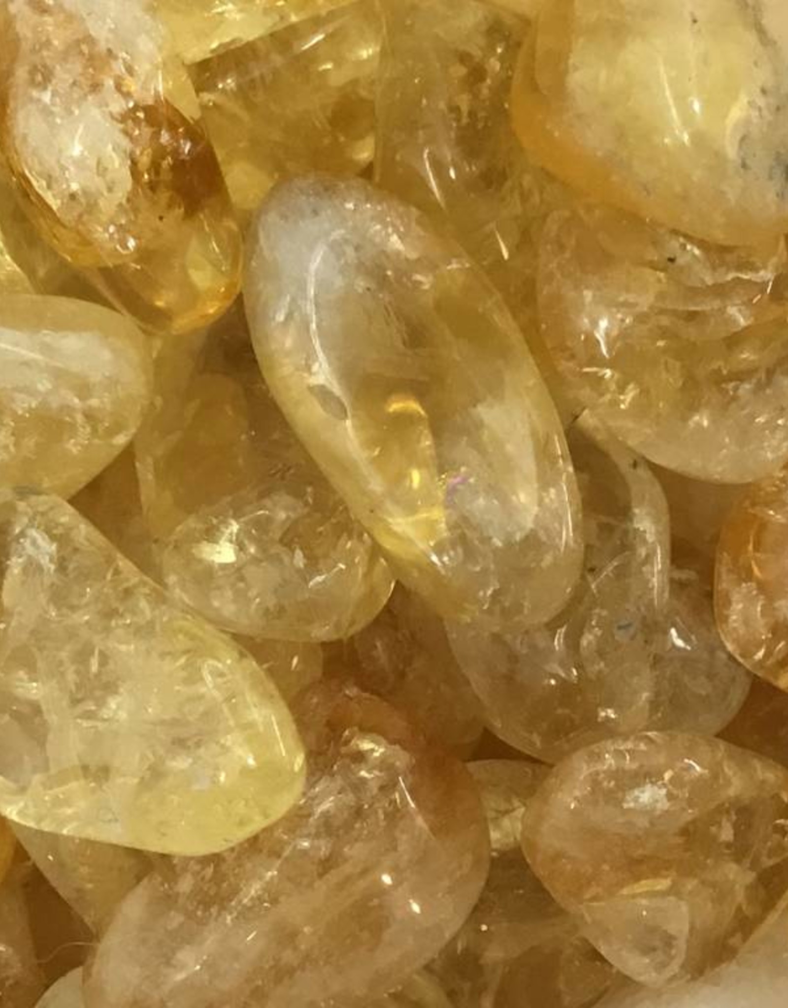 Citrine Tumbled Stone - Smaller