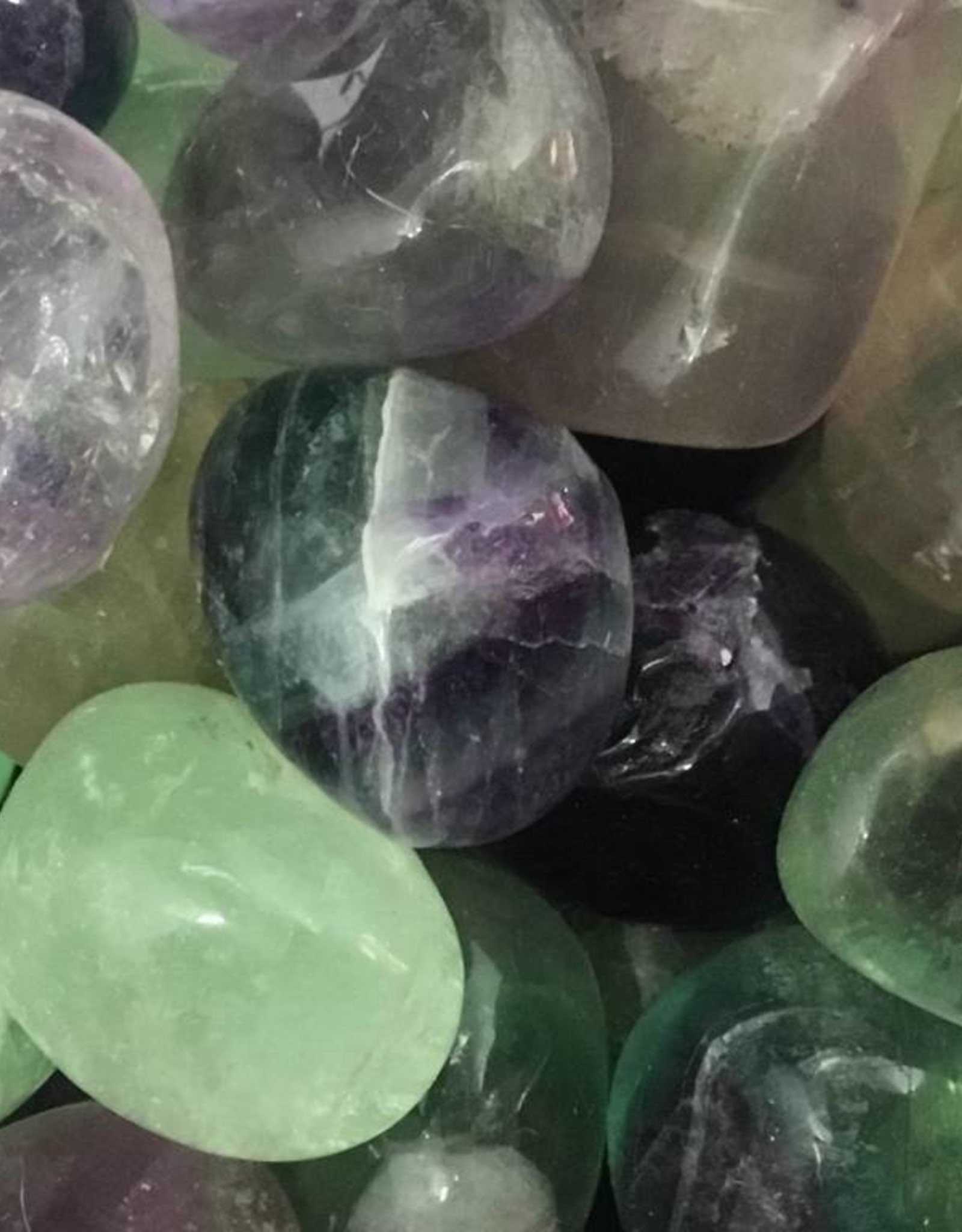 Fluorite Tumbled Stone - Larger