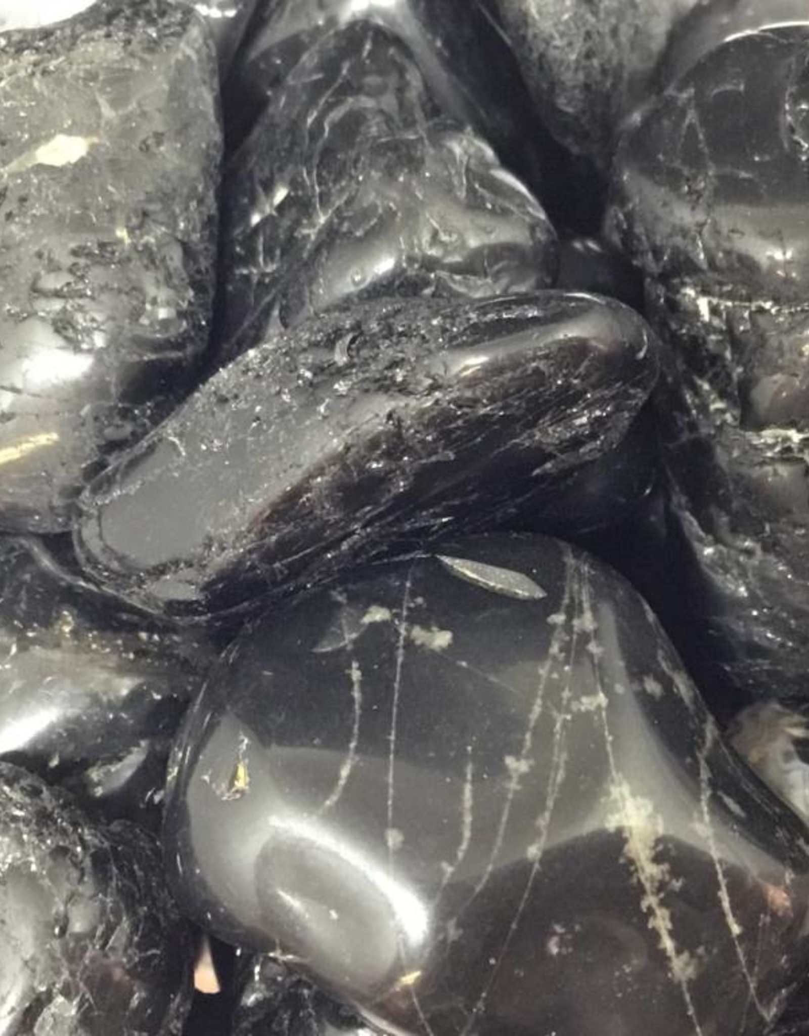 Medium Black Tourmaline Raw Pieces