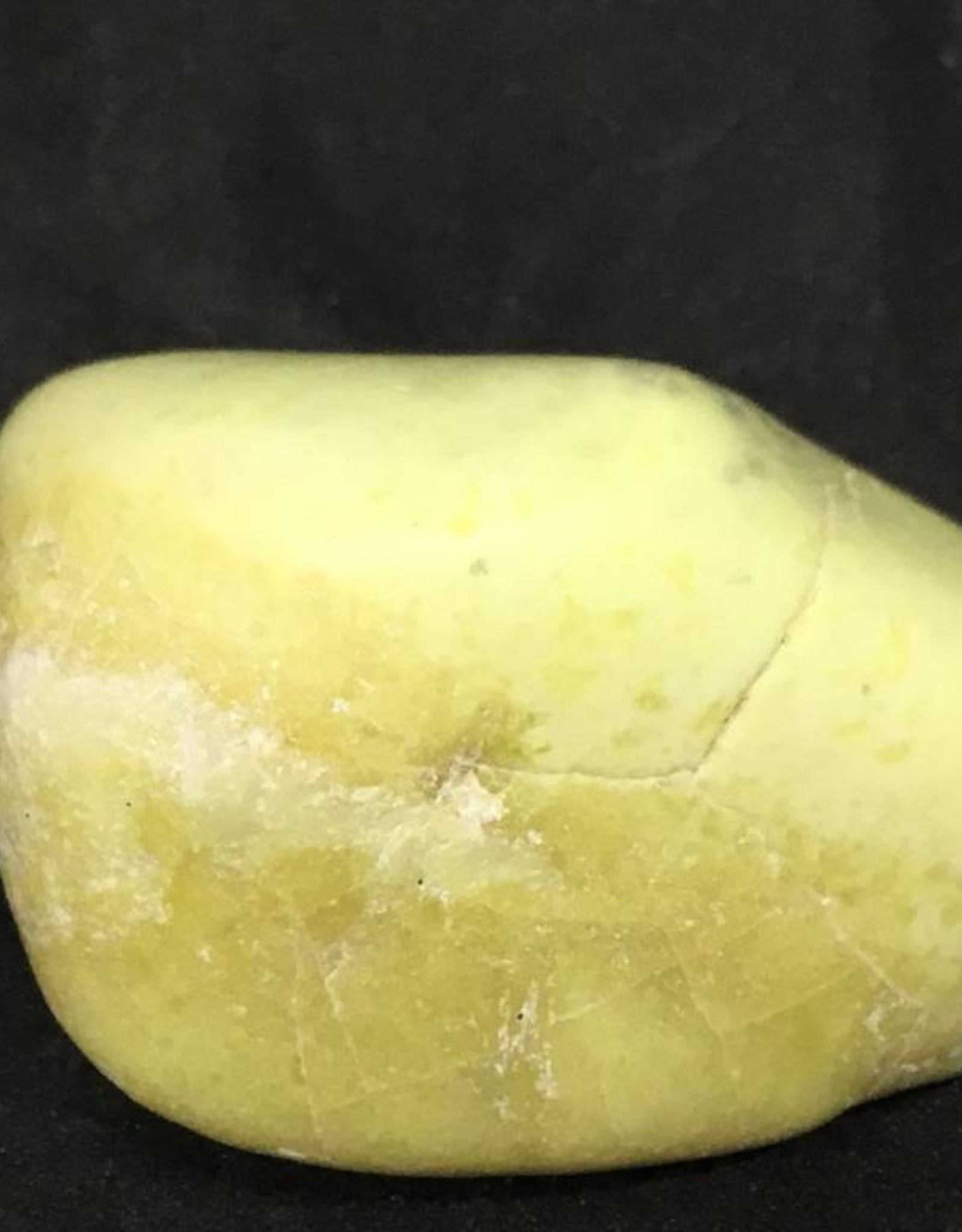 Lemon Serpentine (Infinity) Tumbled Stone