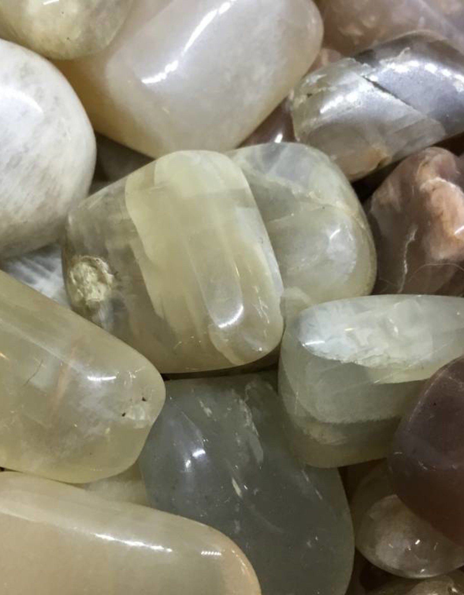 Natural Moonstone  - Tumbled Stone Larger