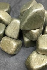 Pyrite Tumbled Stone