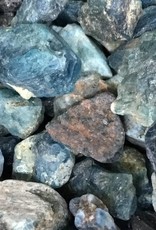 RAW Blue Apatite Tumbled Stone