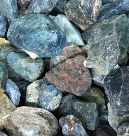 RAW Blue Apatite Tumbled Stone