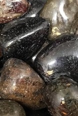 Red Grossular Garnet Tumbled Stone - Large