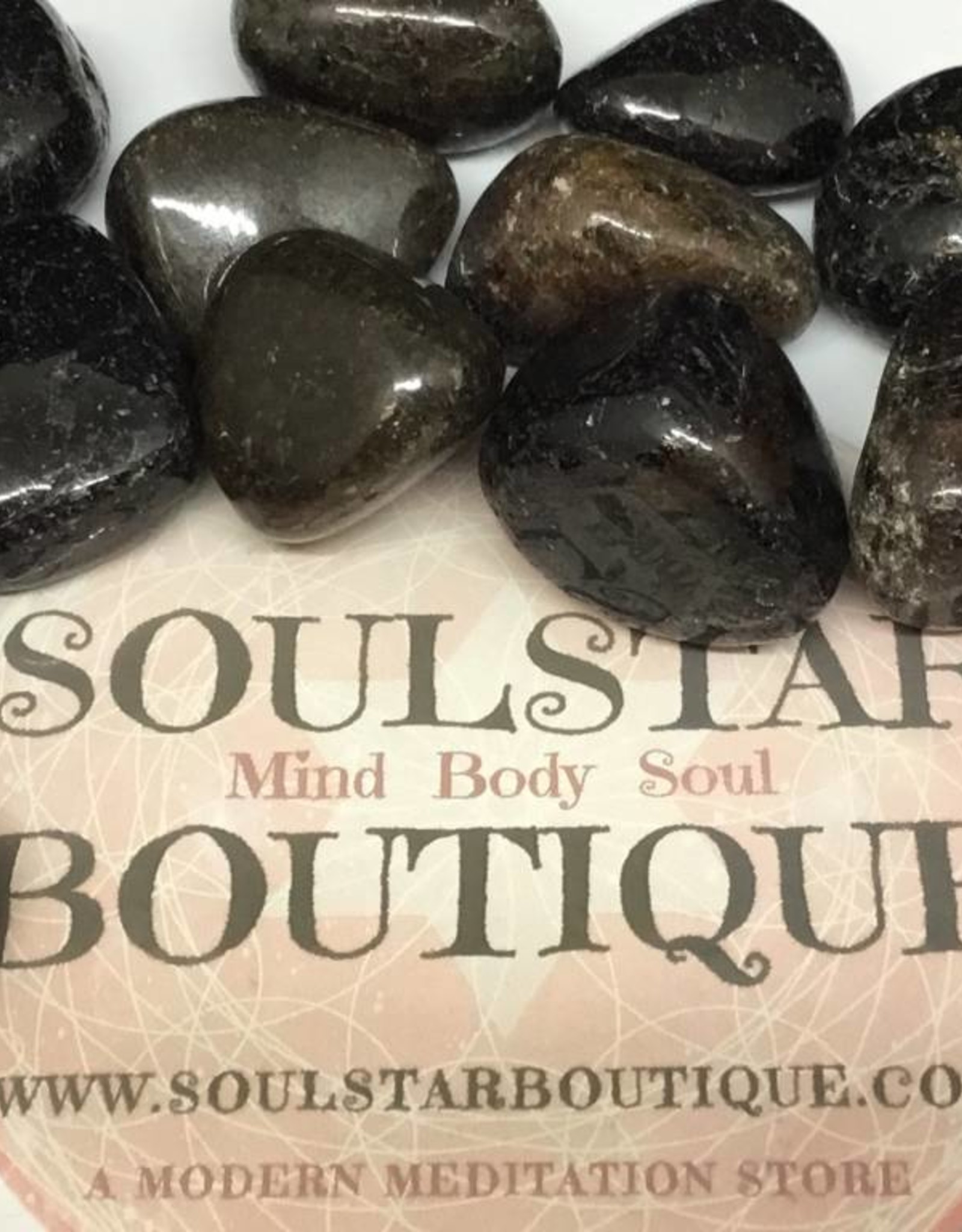 Red Grossular Garnet Tumbled Stone - Large