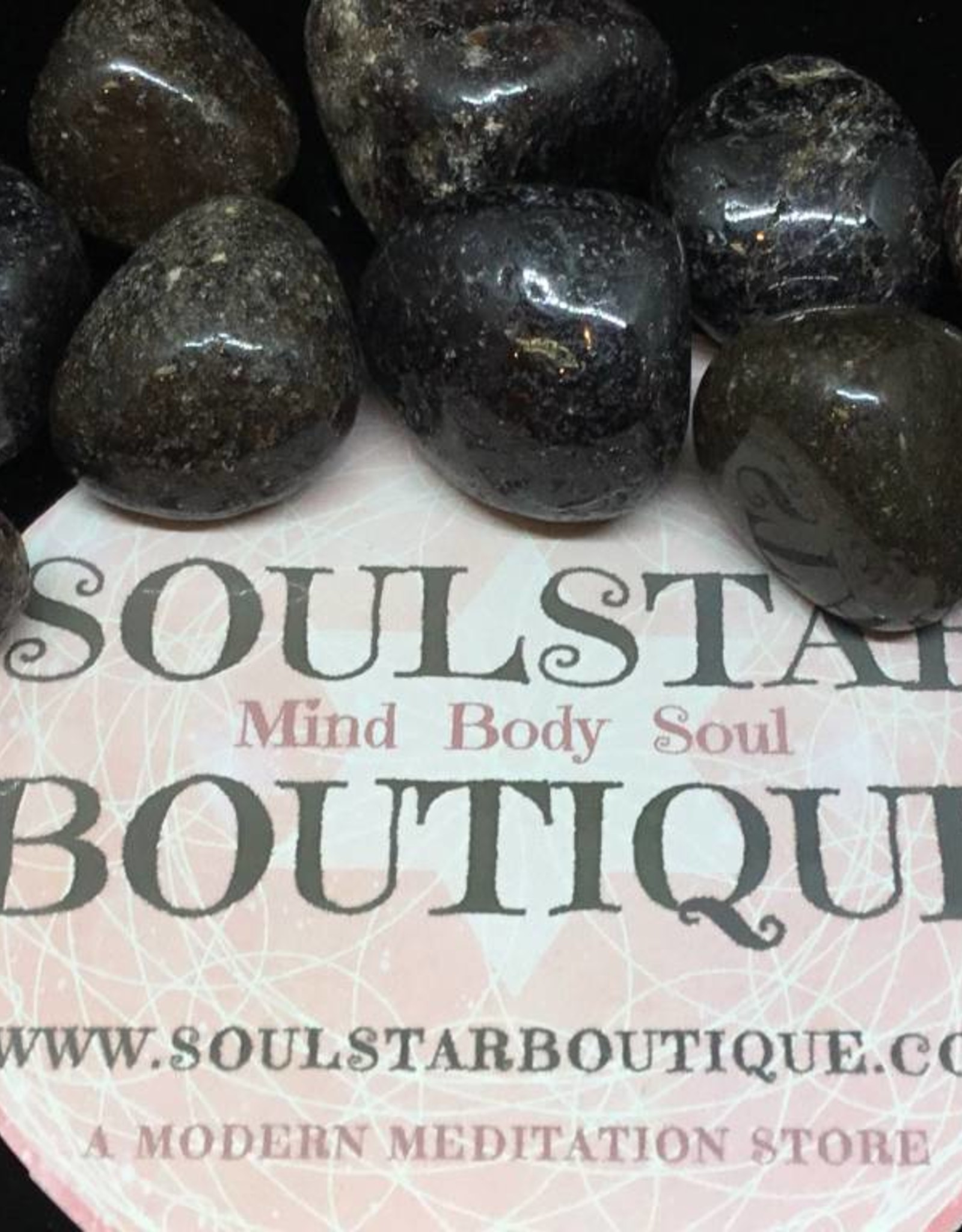 Red Grossular Garnet Tumbled Stone - Large